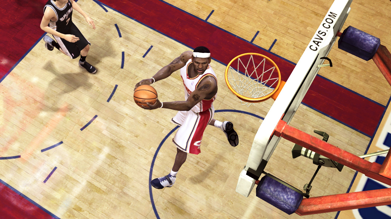 Pantallazo de NBA Live 08 para Xbox 360