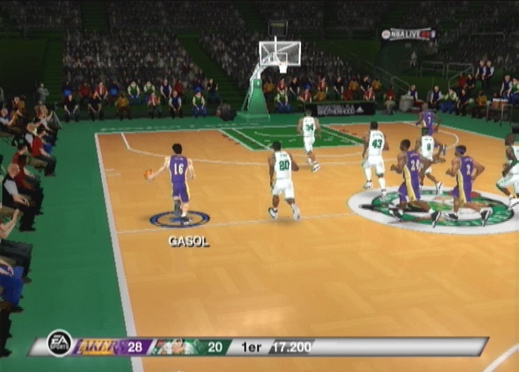 Pantallazo de NBA Live 09 All-Play para Wii