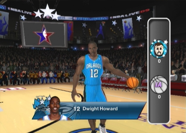 Pantallazo de NBA Live 09 All-Play para Wii