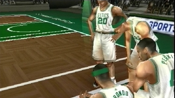 Pantallazo de NBA Live 09 para PSP