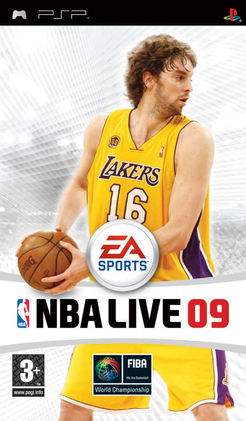 Caratula de NBA Live 09 para PSP