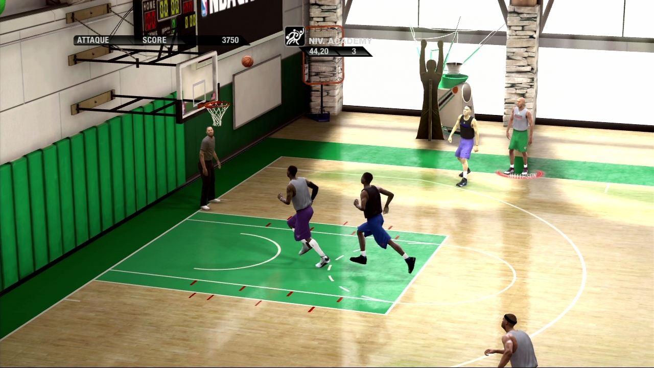 Pantallazo de NBA Live 09 para Xbox 360