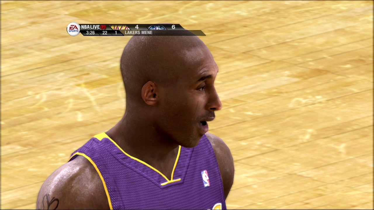 Pantallazo de NBA Live 09 para Xbox 360