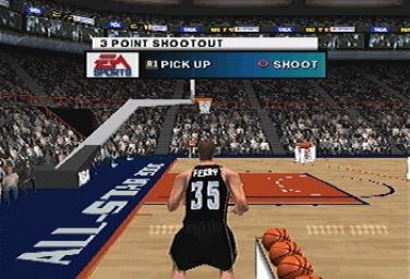 Pantallazo de NBA Live 2000 para PlayStation