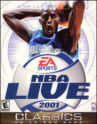 Caratula de NBA Live 2001 Classics para PC