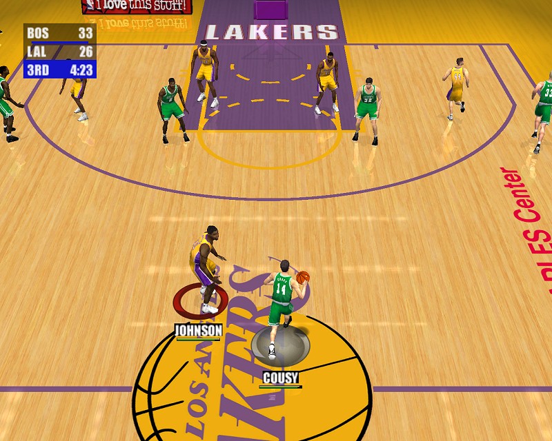 Pantallazo de NBA Live 2001 Classics para PC