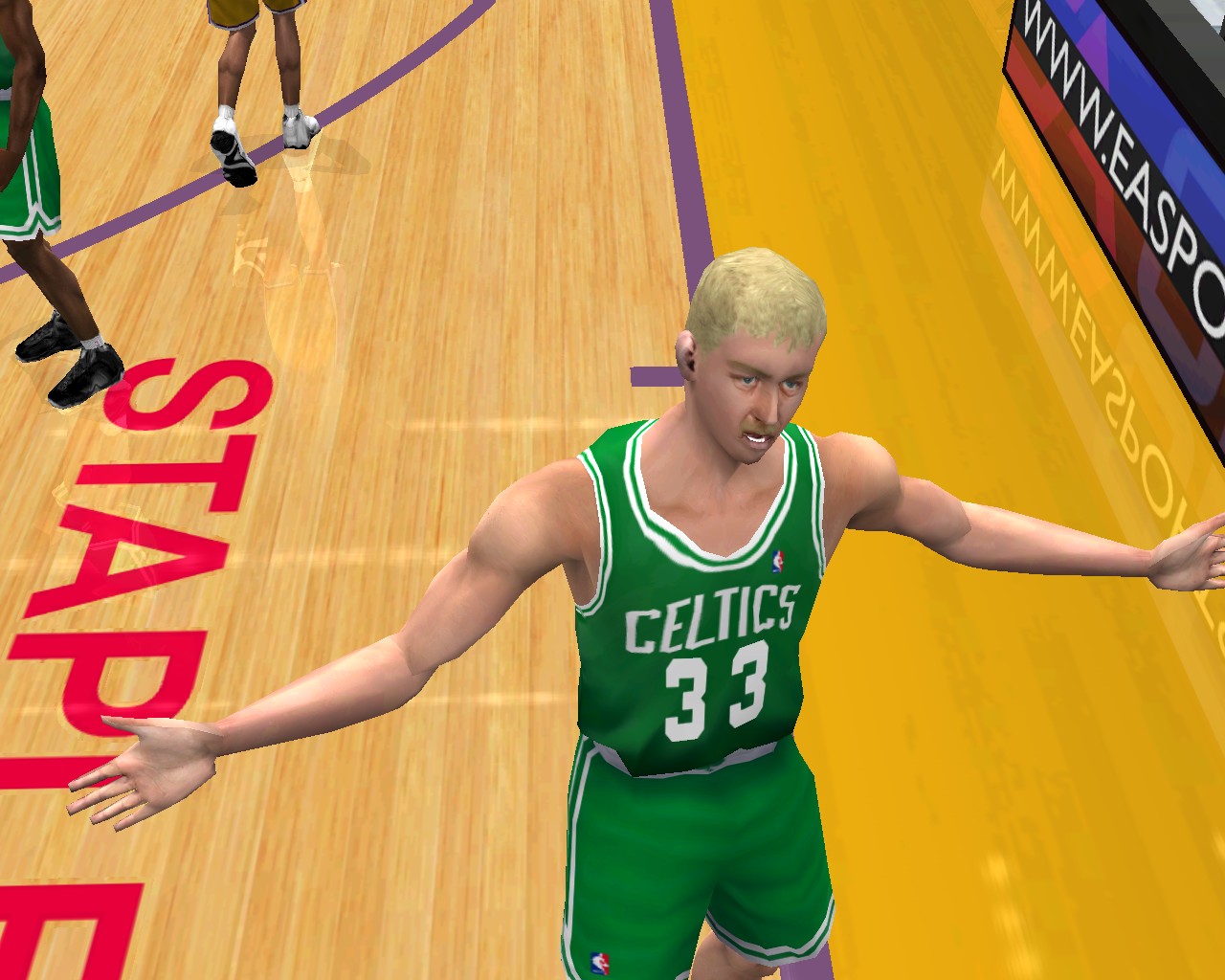 Pantallazo de NBA Live 2001 para PC