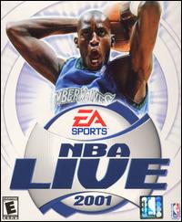 Caratula de NBA Live 2001 para PC