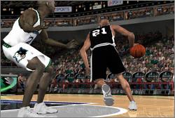 Pantallazo de NBA Live 2001 para PlayStation 2