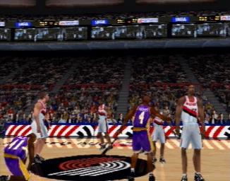 Pantallazo de NBA Live 2001 para PlayStation