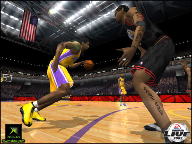 Pantallazo de NBA Live 2002 para Xbox