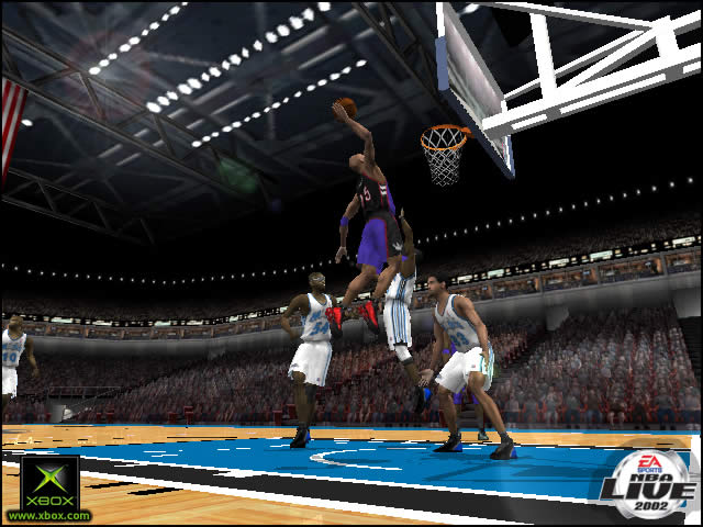 Pantallazo de NBA Live 2002 para Xbox