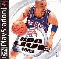 Caratula de NBA Live 2003 para PlayStation