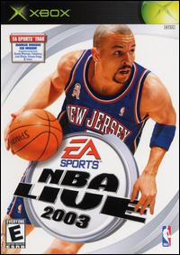 Caratula de NBA Live 2003 para Xbox