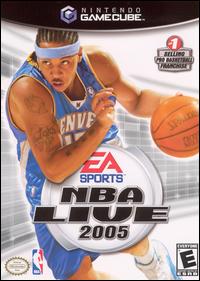 Caratula de NBA Live 2005 para GameCube