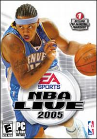 Caratula de NBA Live 2005 para PC