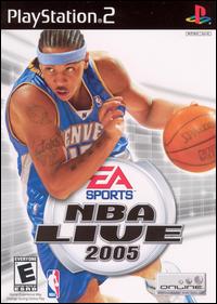 Caratula de NBA Live 2005 para PlayStation 2