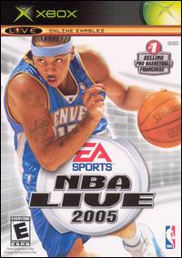 Caratula de NBA Live 2005 para Xbox