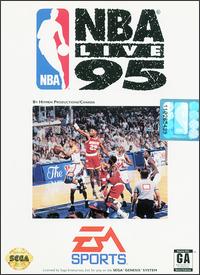 Caratula de NBA Live 95 para Sega Megadrive