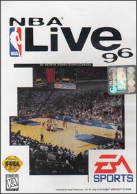 Caratula de NBA Live 96 para Sega Megadrive