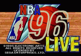 Pantallazo de NBA Live 96 para Sega Megadrive