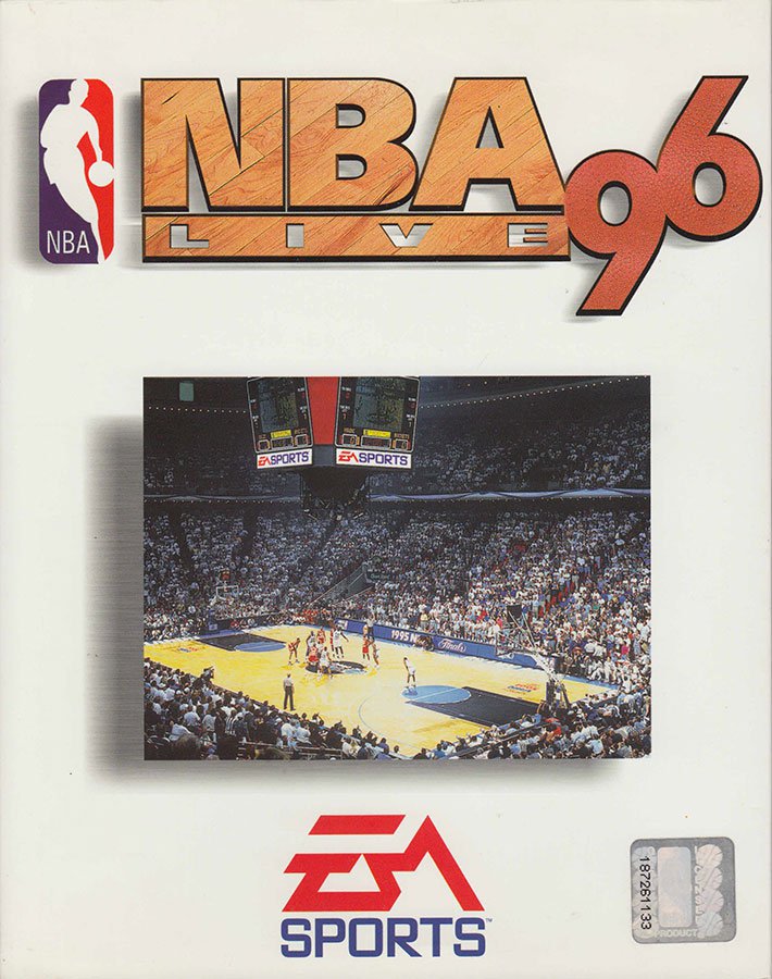 Caratula de NBA Live 96 para PC