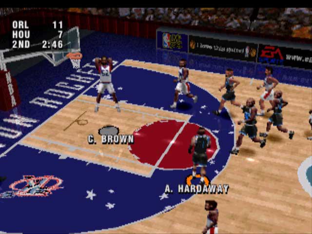 Pantallazo de NBA Live 96 para PlayStation