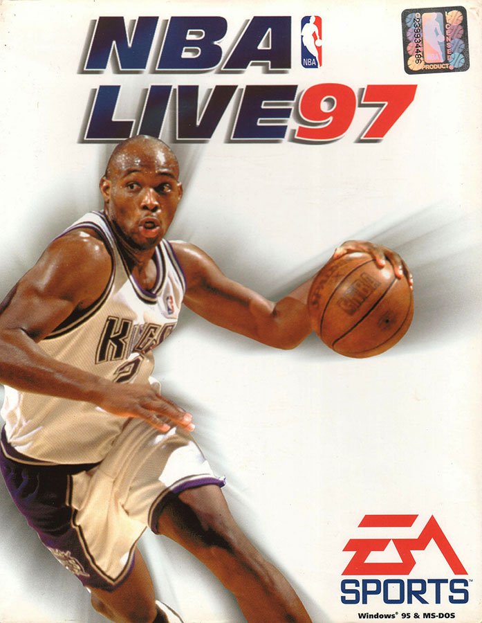 Caratula de NBA Live 97 para PC