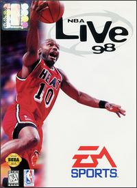Caratula de NBA Live 98 para Sega Megadrive