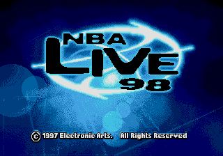 Pantallazo de NBA Live 98 para Sega Megadrive