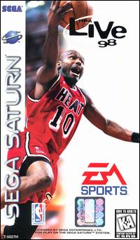 Caratula de NBA Live 98 para Sega Saturn
