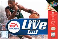 Caratula de NBA Live 99 para Nintendo 64