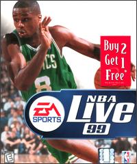 Caratula de NBA Live 99 para PC
