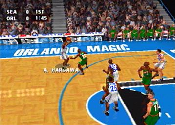 Pantallazo de NBA Live 99 para PlayStation