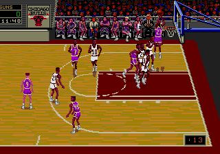Pantallazo de NBA Showdown '94 para Sega Megadrive