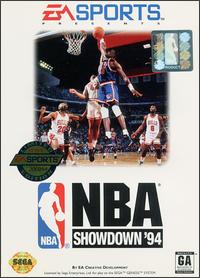 Caratula de NBA Showdown '94 para Sega Megadrive