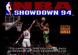 Pantallazo de NBA Showdown '94 para Sega Megadrive