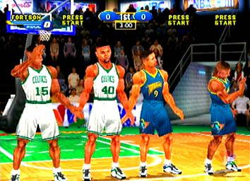 Pantallazo de NBA Showtime: NBA on NBC para Dreamcast