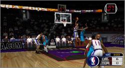 Pantallazo de NBA para PSP