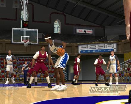 Pantallazo de NCAA College Basketball 2K3 para Xbox