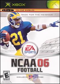 Caratula de NCAA Football 06 para Xbox