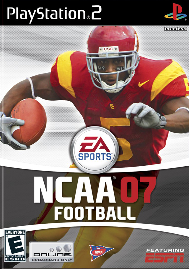 Caratula de NCAA Football 07 para PlayStation 2