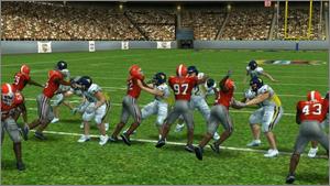 Pantallazo de NCAA Football 07 para PSP