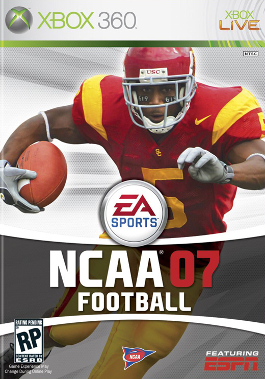Caratula de NCAA Football 07 para Xbox 360