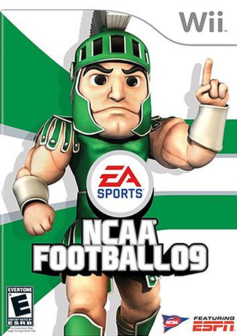 Caratula de NCAA Football 09 para Wii
