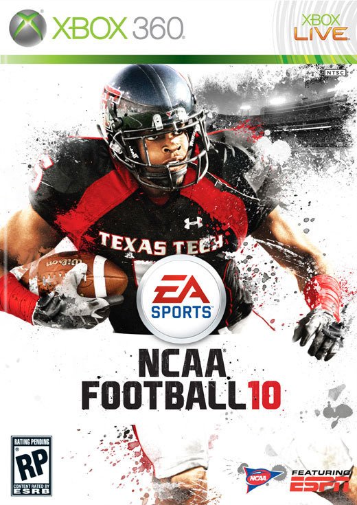 Caratula de NCAA Football 10 para Xbox 360