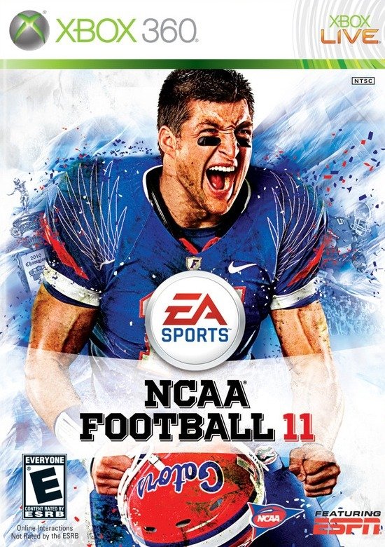 Caratula de NCAA Football 11 para Xbox 360