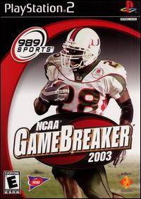 Caratula de NCAA GameBreaker 2003 para PlayStation 2