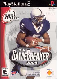 Caratula de NCAA GameBreaker 2004 para PlayStation 2