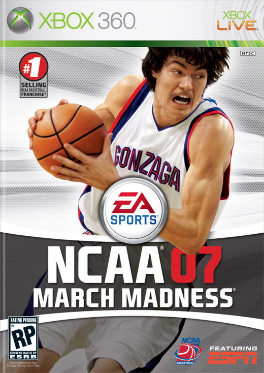 Caratula de NCAA March Madness 07 para Xbox 360